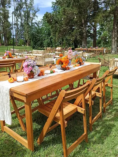 Mesas decoradas para evento